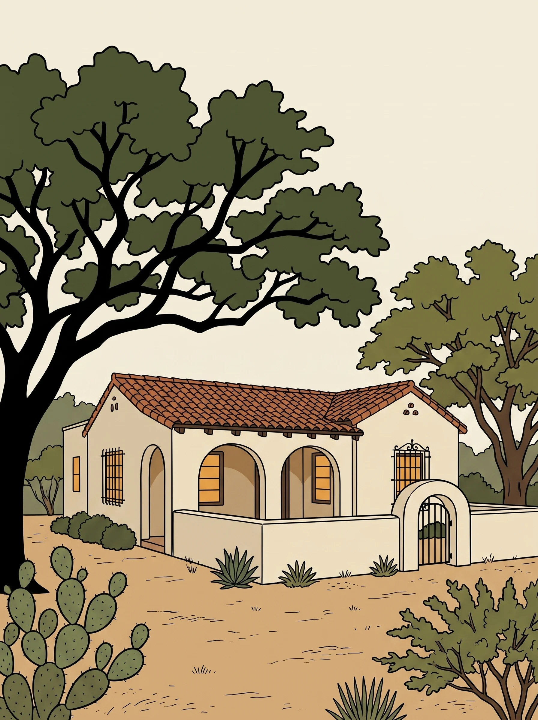 A house in Bexar County, Texas