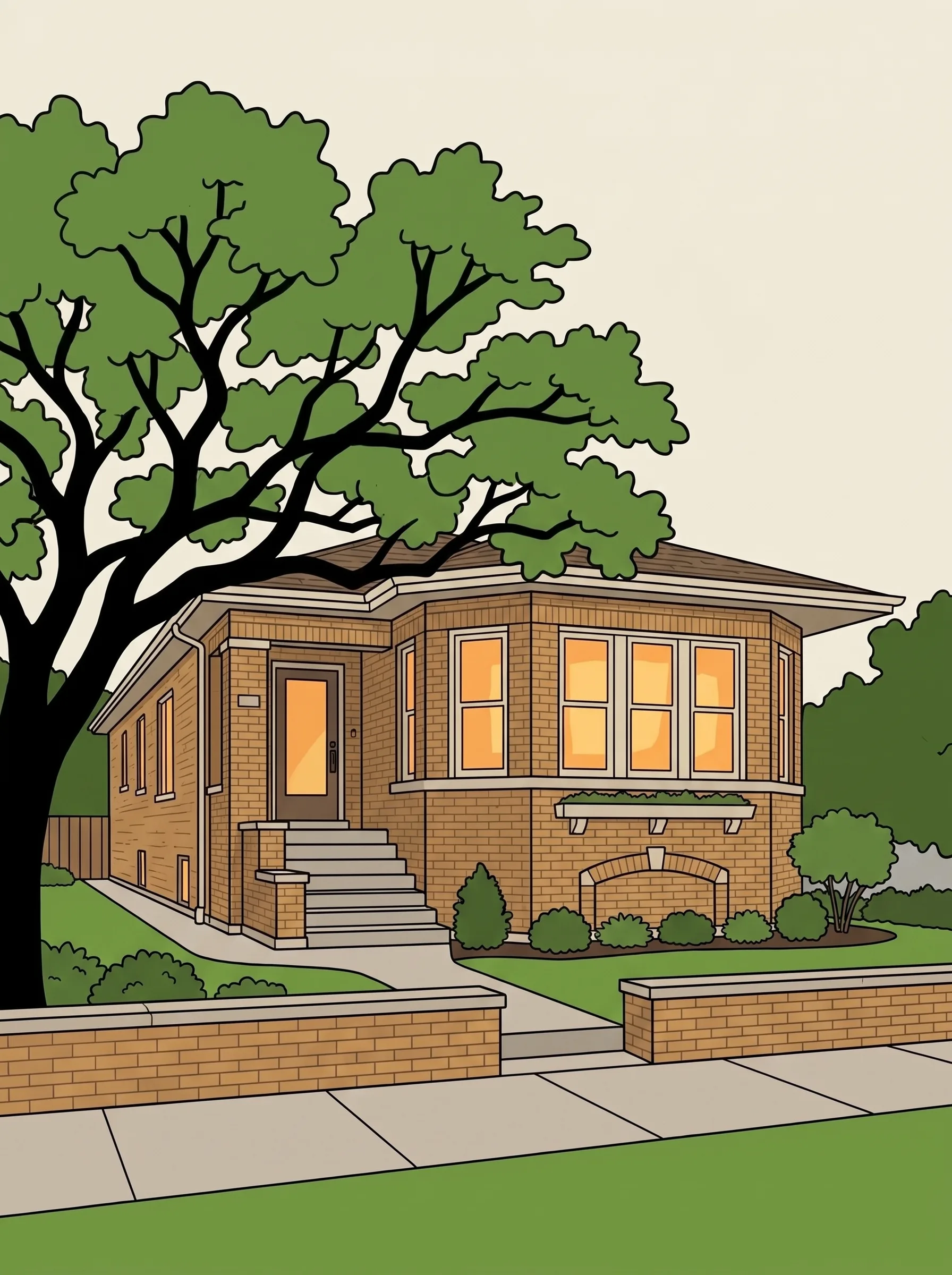 A house in Cook County, Illinois
