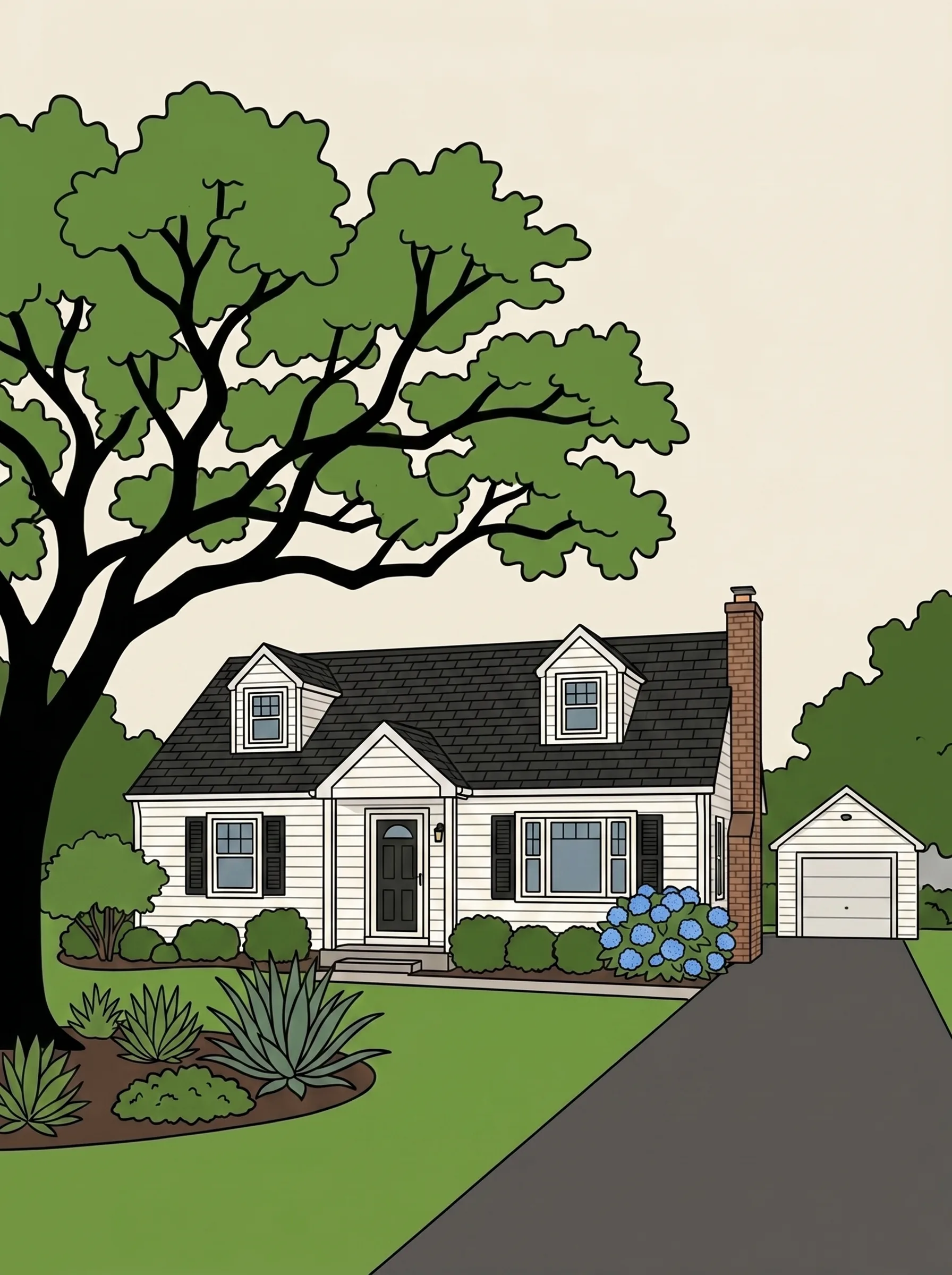 A house in Suffolk County, New York