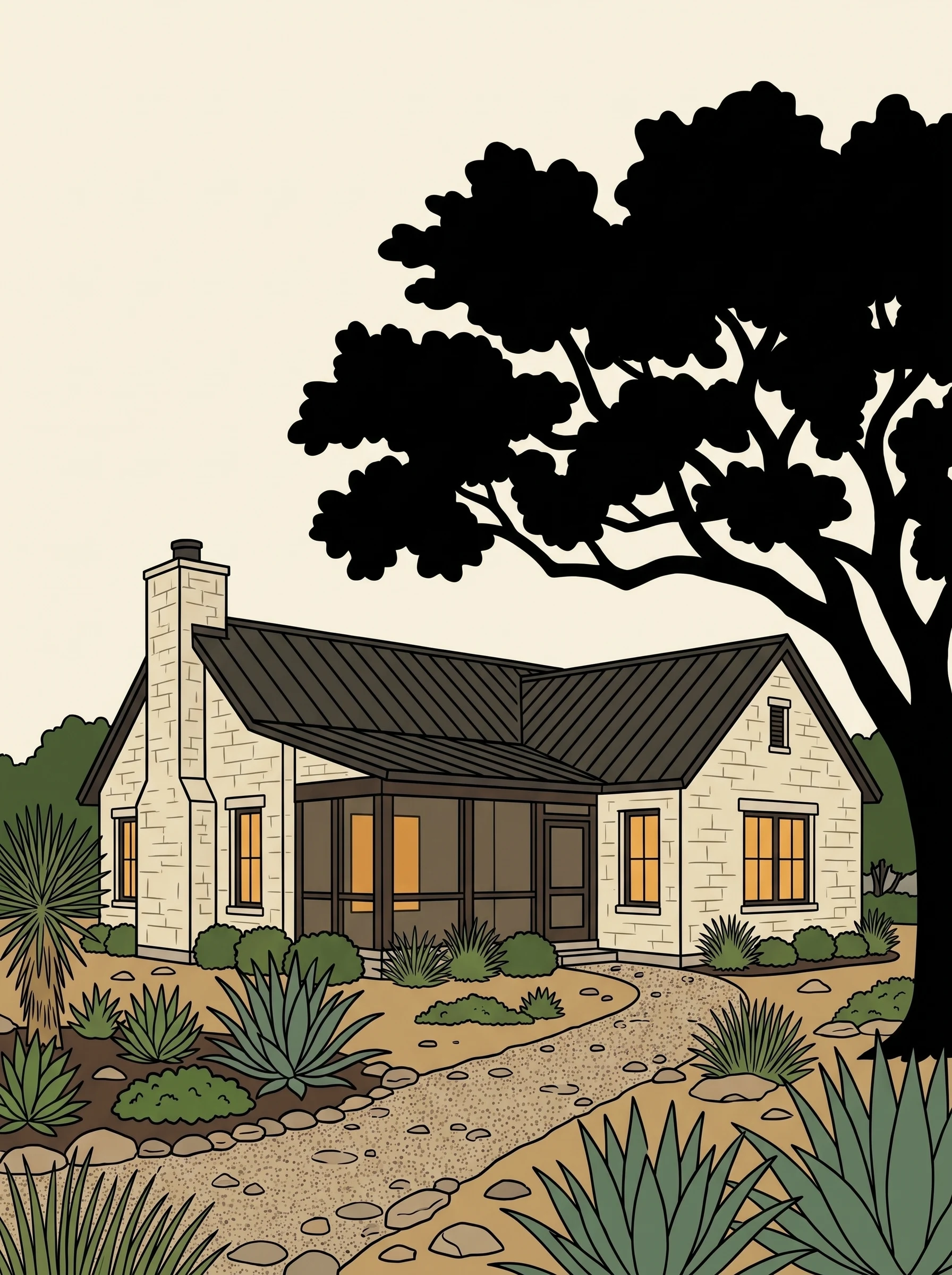 A house in Travis County, Texas
